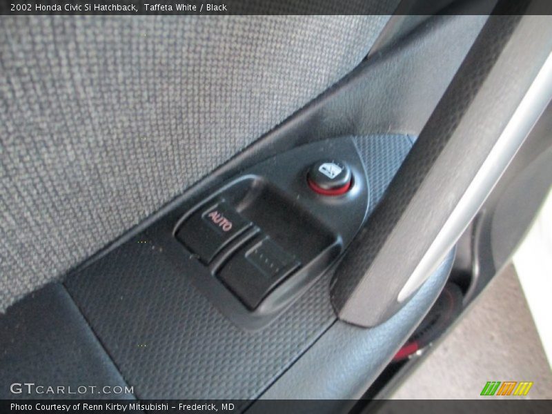 Taffeta White / Black 2002 Honda Civic Si Hatchback