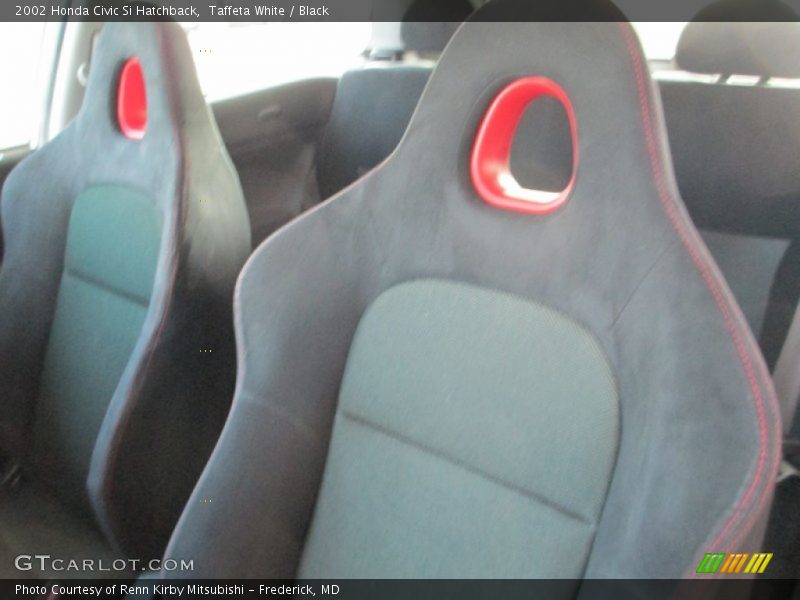 Taffeta White / Black 2002 Honda Civic Si Hatchback