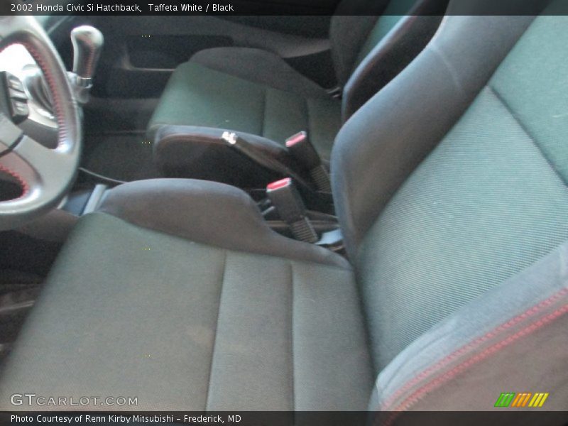 Taffeta White / Black 2002 Honda Civic Si Hatchback