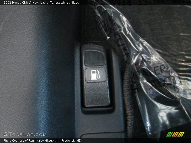 Taffeta White / Black 2002 Honda Civic Si Hatchback