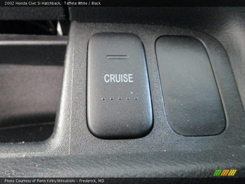 Taffeta White / Black 2002 Honda Civic Si Hatchback