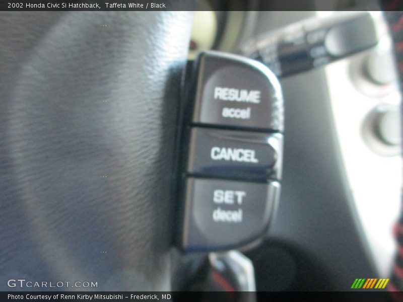 Taffeta White / Black 2002 Honda Civic Si Hatchback