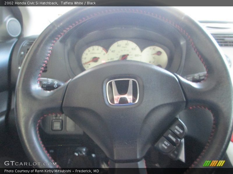 Taffeta White / Black 2002 Honda Civic Si Hatchback