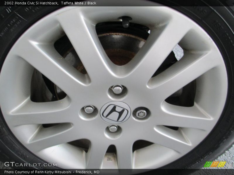 Taffeta White / Black 2002 Honda Civic Si Hatchback