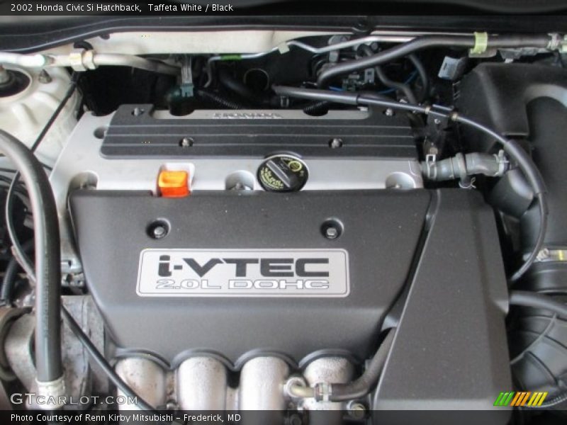 Taffeta White / Black 2002 Honda Civic Si Hatchback