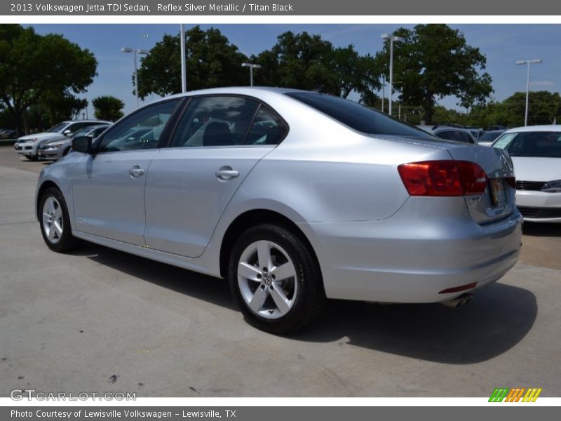 Reflex Silver Metallic / Titan Black 2013 Volkswagen Jetta TDI Sedan