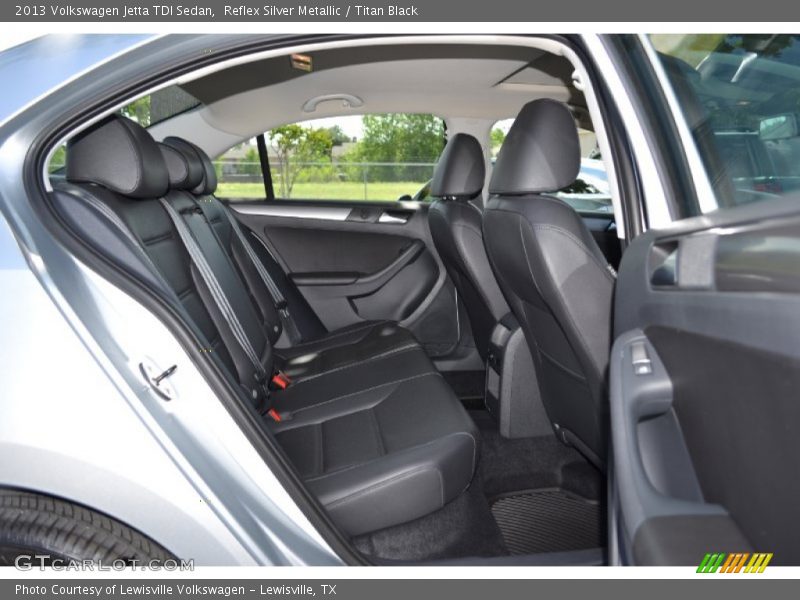 Reflex Silver Metallic / Titan Black 2013 Volkswagen Jetta TDI Sedan