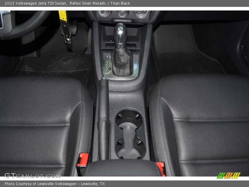 Reflex Silver Metallic / Titan Black 2013 Volkswagen Jetta TDI Sedan