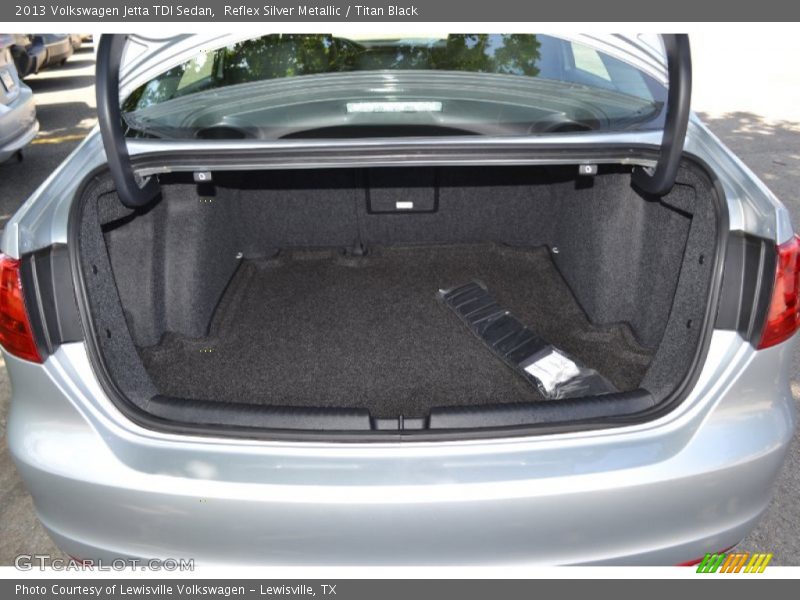 Reflex Silver Metallic / Titan Black 2013 Volkswagen Jetta TDI Sedan