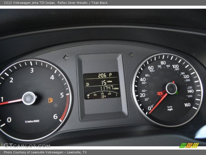 Reflex Silver Metallic / Titan Black 2013 Volkswagen Jetta TDI Sedan