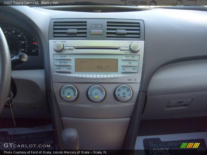 Black / Ash 2007 Toyota Camry LE