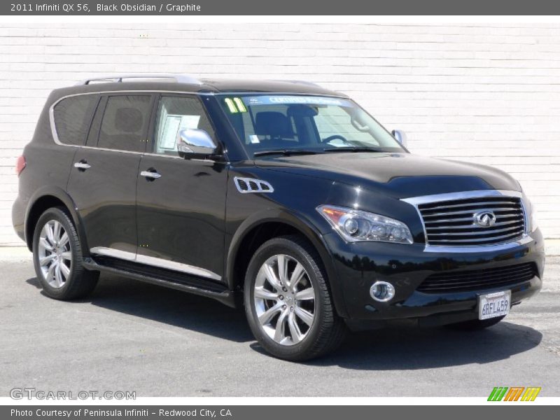 Black Obsidian / Graphite 2011 Infiniti QX 56