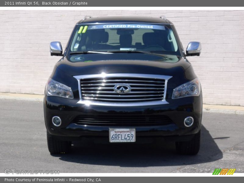 Black Obsidian / Graphite 2011 Infiniti QX 56