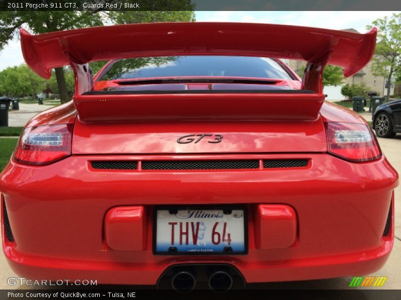 Guards Red / Black 2011 Porsche 911 GT3