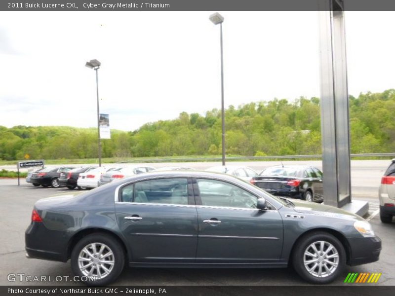 Cyber Gray Metallic / Titanium 2011 Buick Lucerne CXL