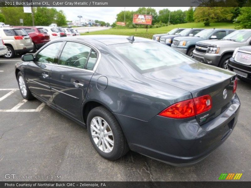 Cyber Gray Metallic / Titanium 2011 Buick Lucerne CXL