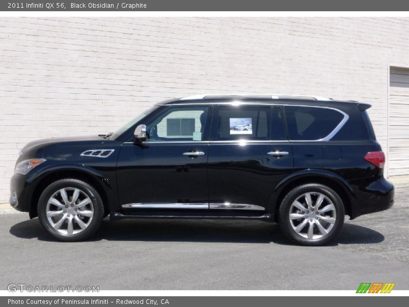 Black Obsidian / Graphite 2011 Infiniti QX 56