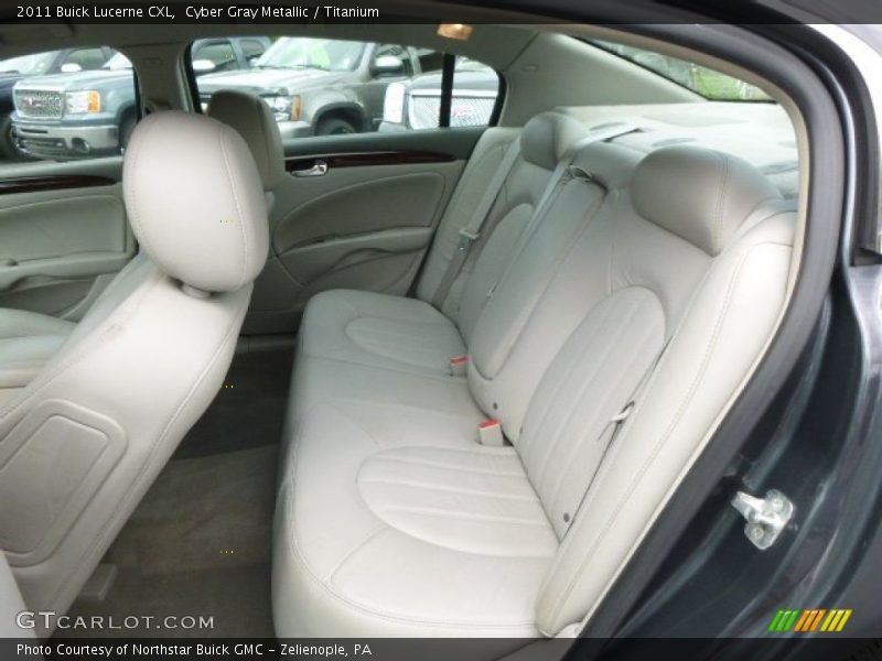 Cyber Gray Metallic / Titanium 2011 Buick Lucerne CXL