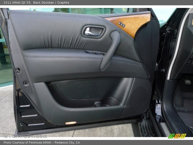 Black Obsidian / Graphite 2011 Infiniti QX 56