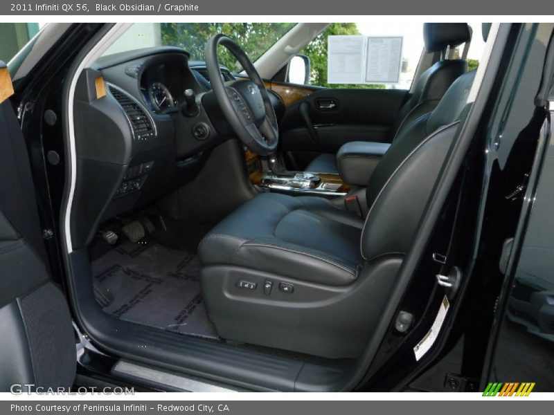 Black Obsidian / Graphite 2011 Infiniti QX 56