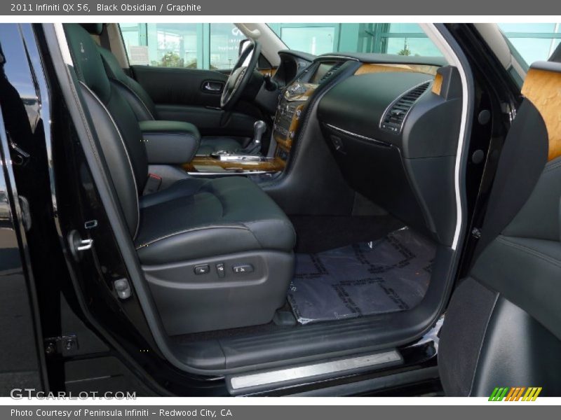 Black Obsidian / Graphite 2011 Infiniti QX 56