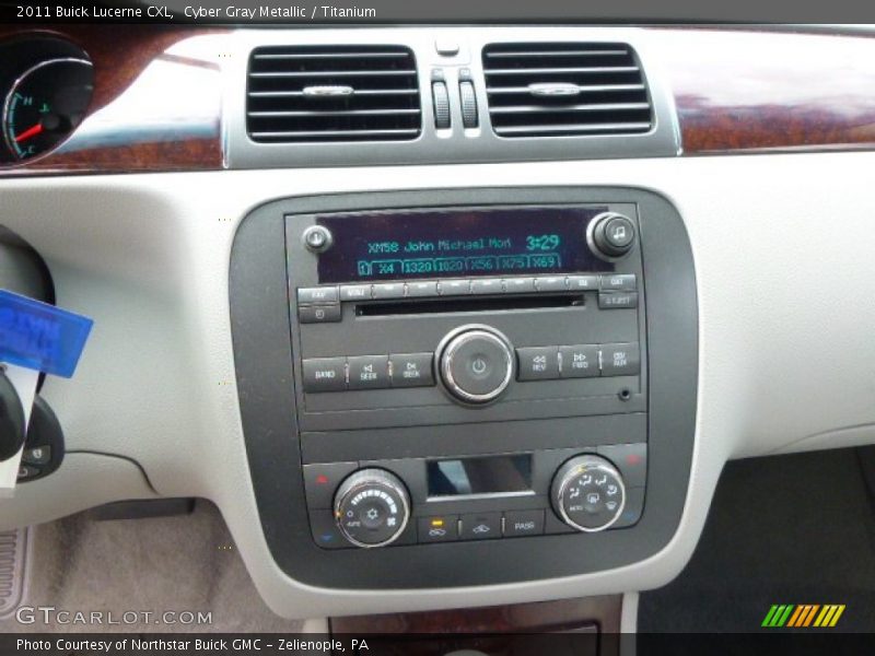 Cyber Gray Metallic / Titanium 2011 Buick Lucerne CXL