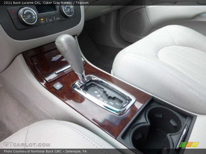 Cyber Gray Metallic / Titanium 2011 Buick Lucerne CXL