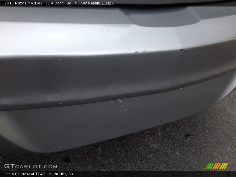 Liquid Silver Metallic / Black 2013 Mazda MAZDA3 i SV 4 Door
