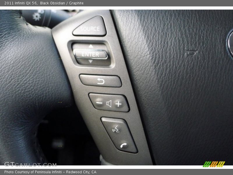 Black Obsidian / Graphite 2011 Infiniti QX 56