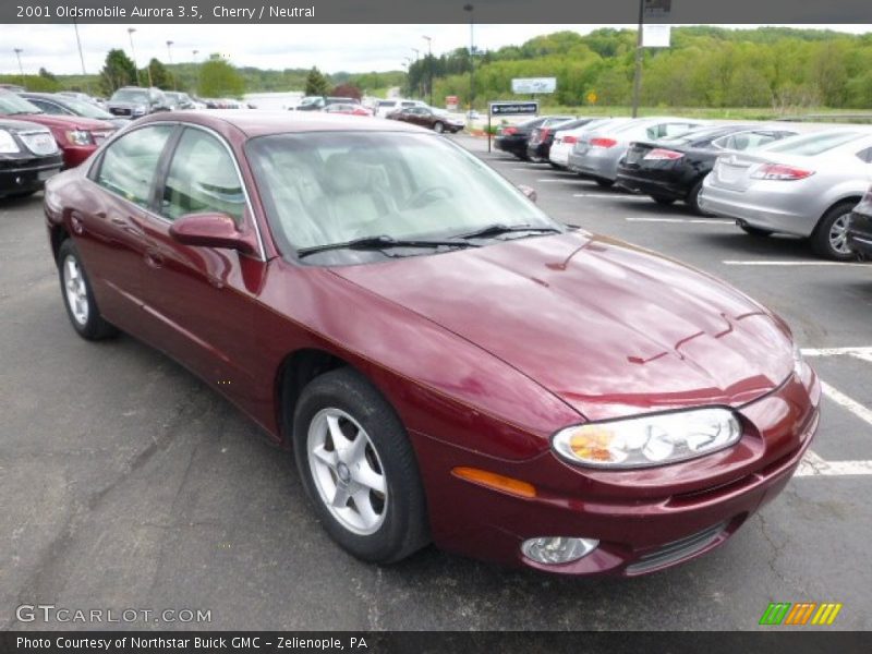 Cherry / Neutral 2001 Oldsmobile Aurora 3.5