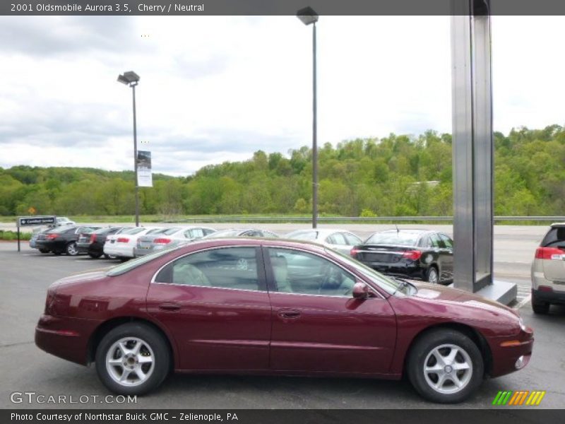 Cherry / Neutral 2001 Oldsmobile Aurora 3.5