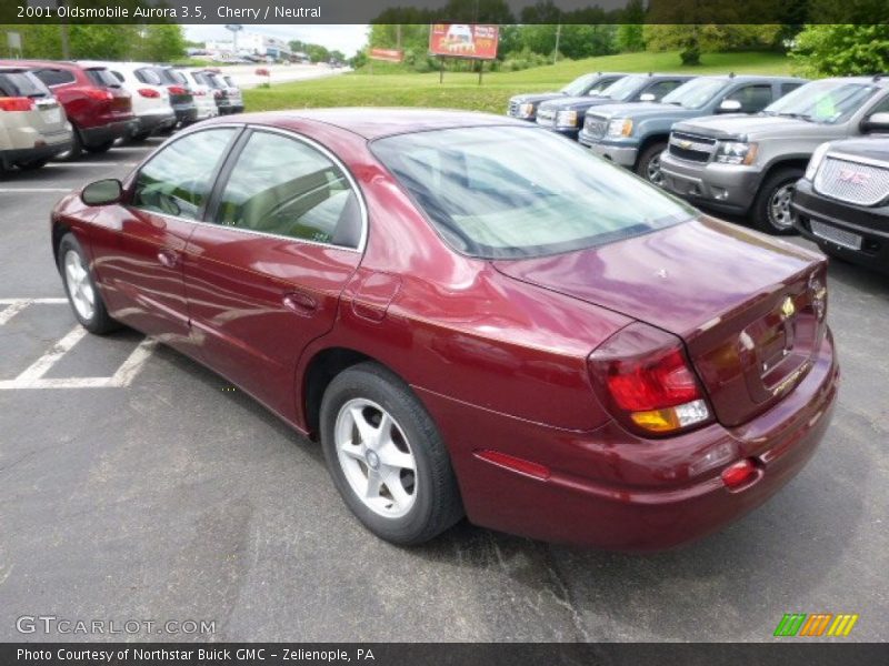 Cherry / Neutral 2001 Oldsmobile Aurora 3.5