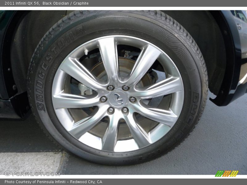 Black Obsidian / Graphite 2011 Infiniti QX 56