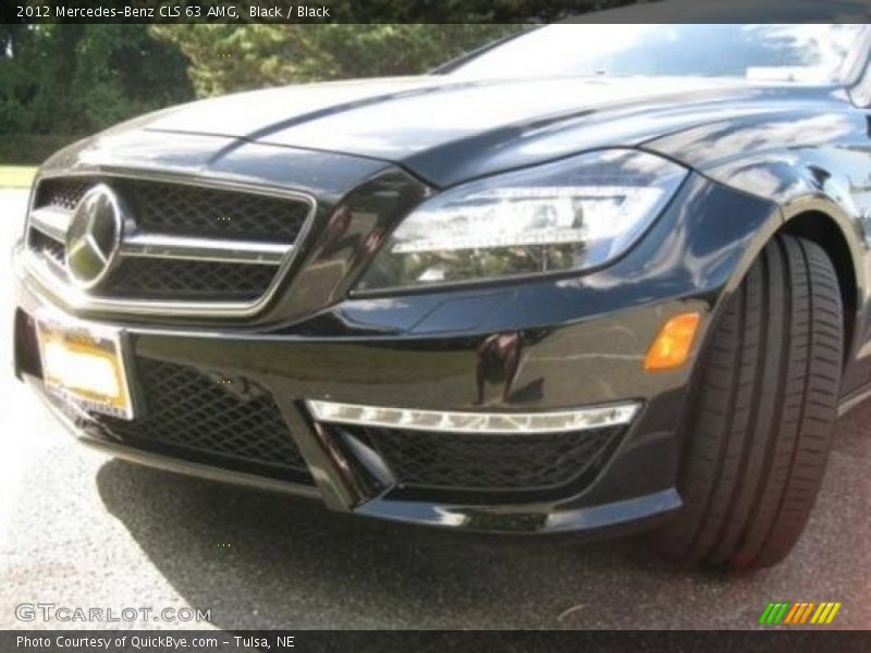 Black / Black 2012 Mercedes-Benz CLS 63 AMG