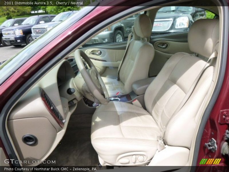 Cherry / Neutral 2001 Oldsmobile Aurora 3.5