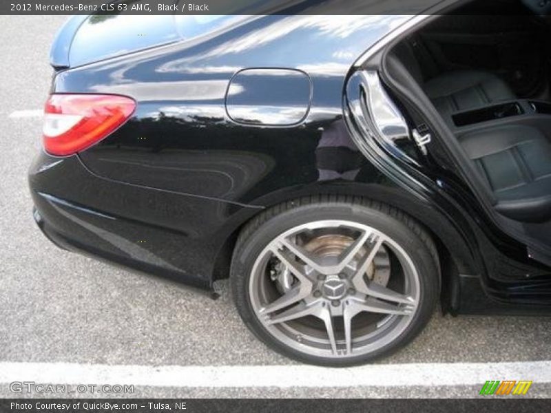 Black / Black 2012 Mercedes-Benz CLS 63 AMG