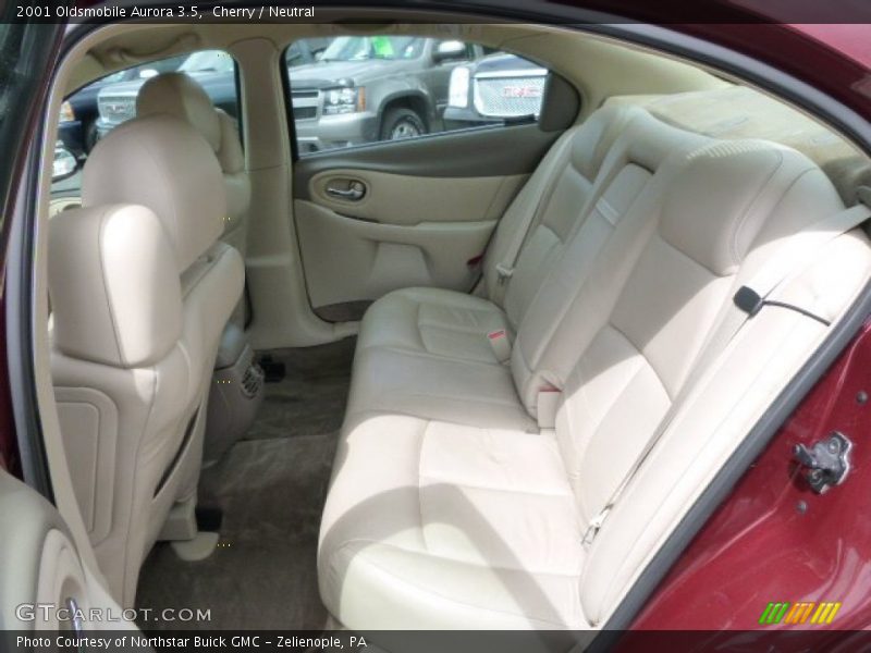 Cherry / Neutral 2001 Oldsmobile Aurora 3.5