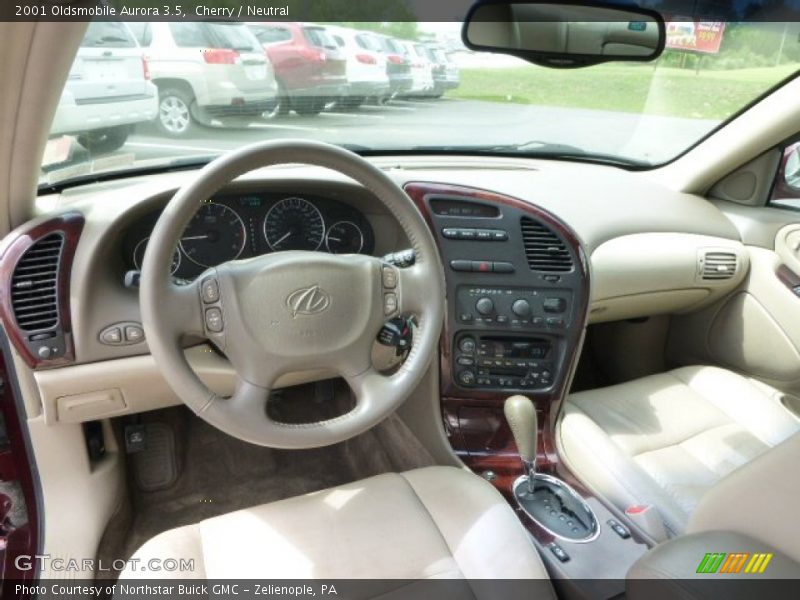 Cherry / Neutral 2001 Oldsmobile Aurora 3.5