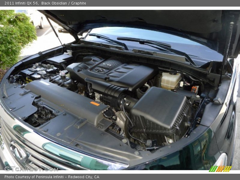 Black Obsidian / Graphite 2011 Infiniti QX 56