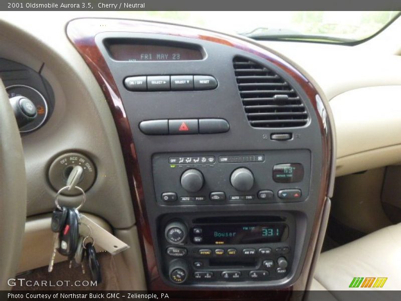 Cherry / Neutral 2001 Oldsmobile Aurora 3.5