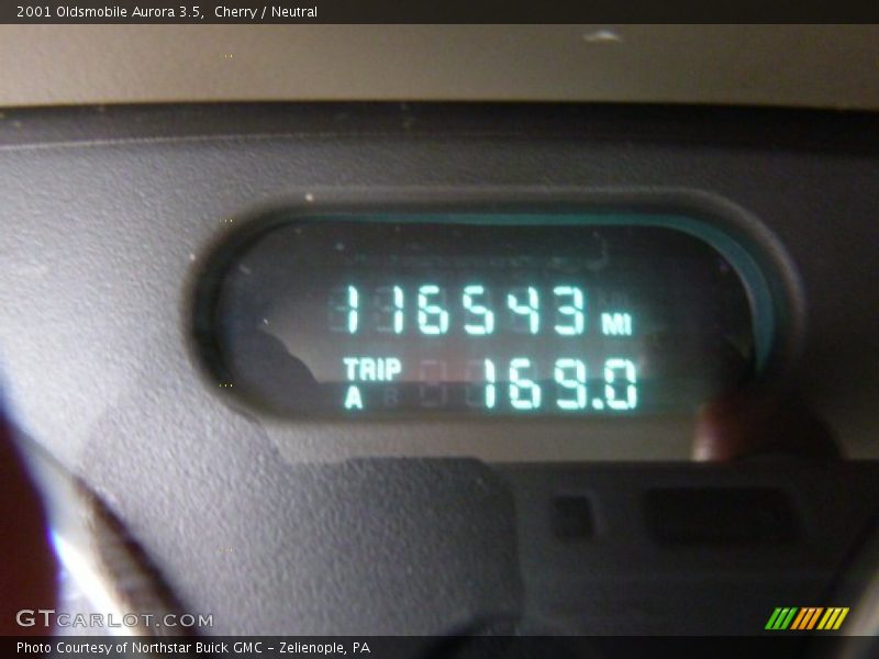 Cherry / Neutral 2001 Oldsmobile Aurora 3.5