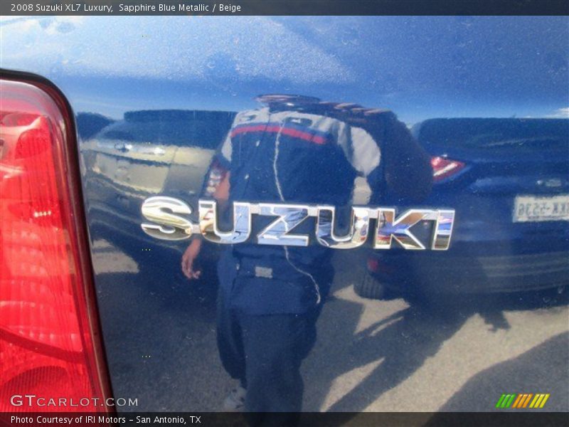 Sapphire Blue Metallic / Beige 2008 Suzuki XL7 Luxury