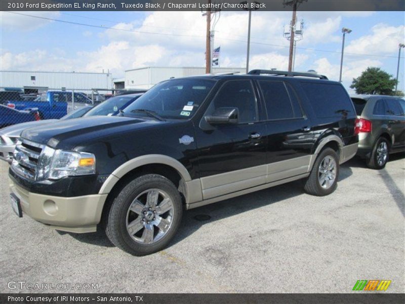 Tuxedo Black / Chaparral Leather/Charcoal Black 2010 Ford Expedition EL King Ranch