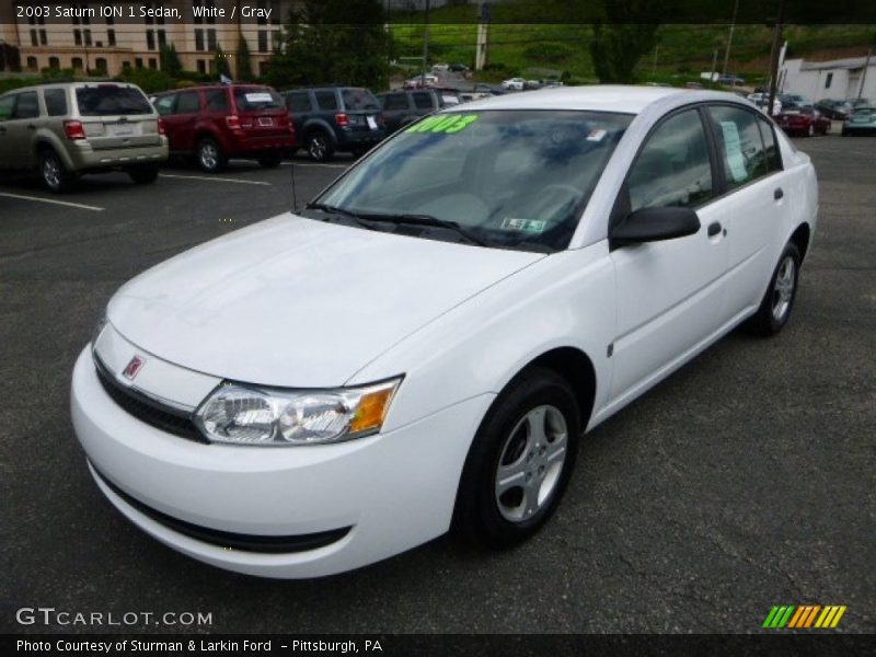 Front 3/4 View of 2003 ION 1 Sedan