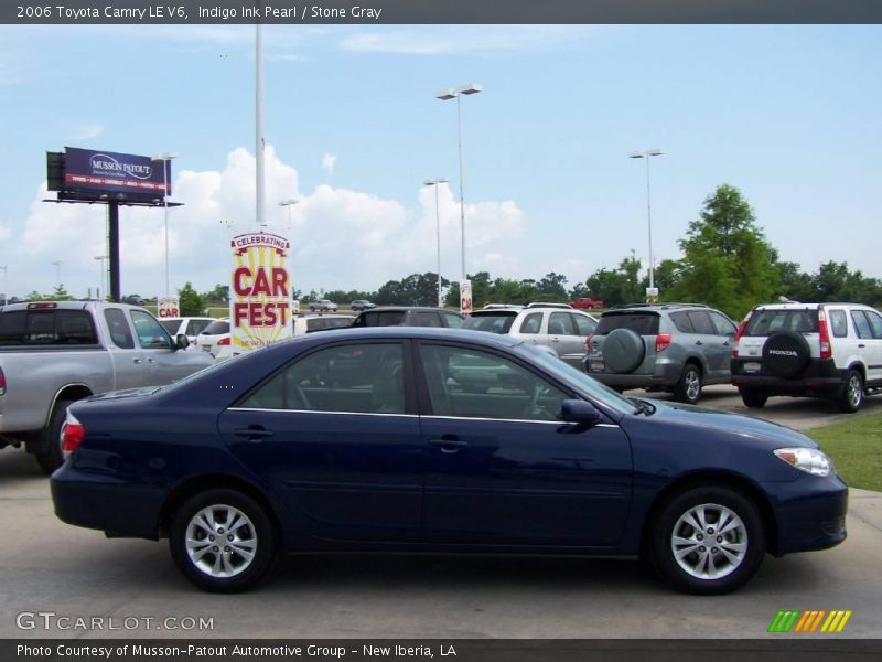 Indigo Ink Pearl / Stone Gray 2006 Toyota Camry LE V6