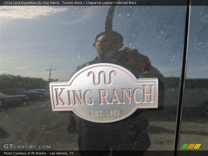 Tuxedo Black / Chaparral Leather/Charcoal Black 2010 Ford Expedition EL King Ranch