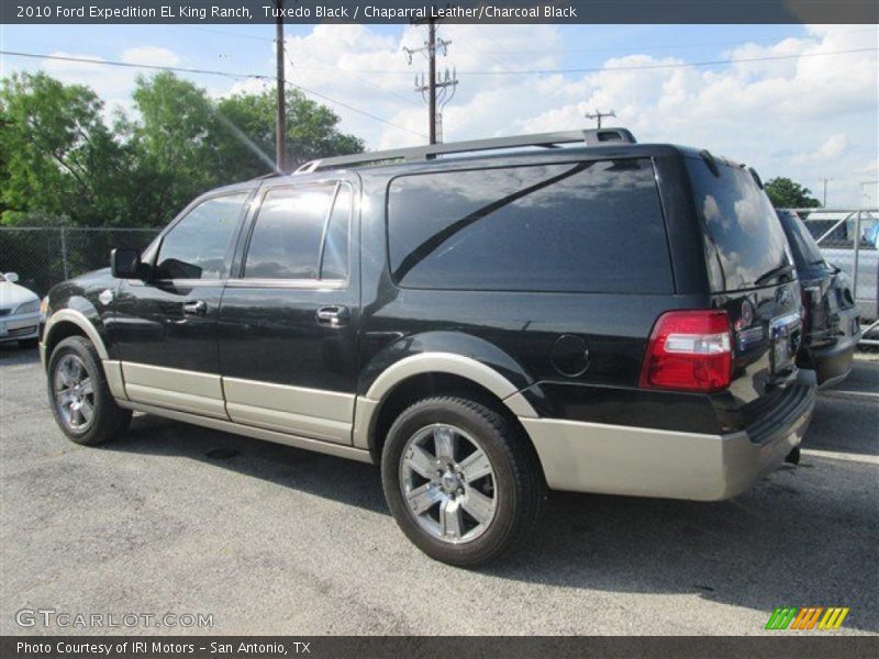 Tuxedo Black / Chaparral Leather/Charcoal Black 2010 Ford Expedition EL King Ranch