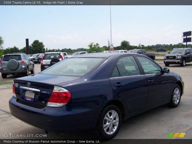 Indigo Ink Pearl / Stone Gray 2006 Toyota Camry LE V6