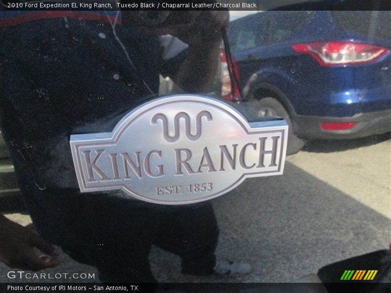 Tuxedo Black / Chaparral Leather/Charcoal Black 2010 Ford Expedition EL King Ranch