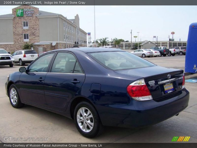 Indigo Ink Pearl / Stone Gray 2006 Toyota Camry LE V6